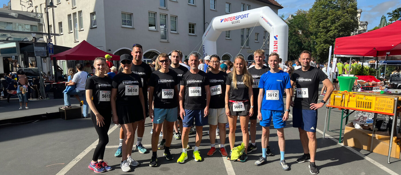 Hübner Giessen beim Stadtlauf